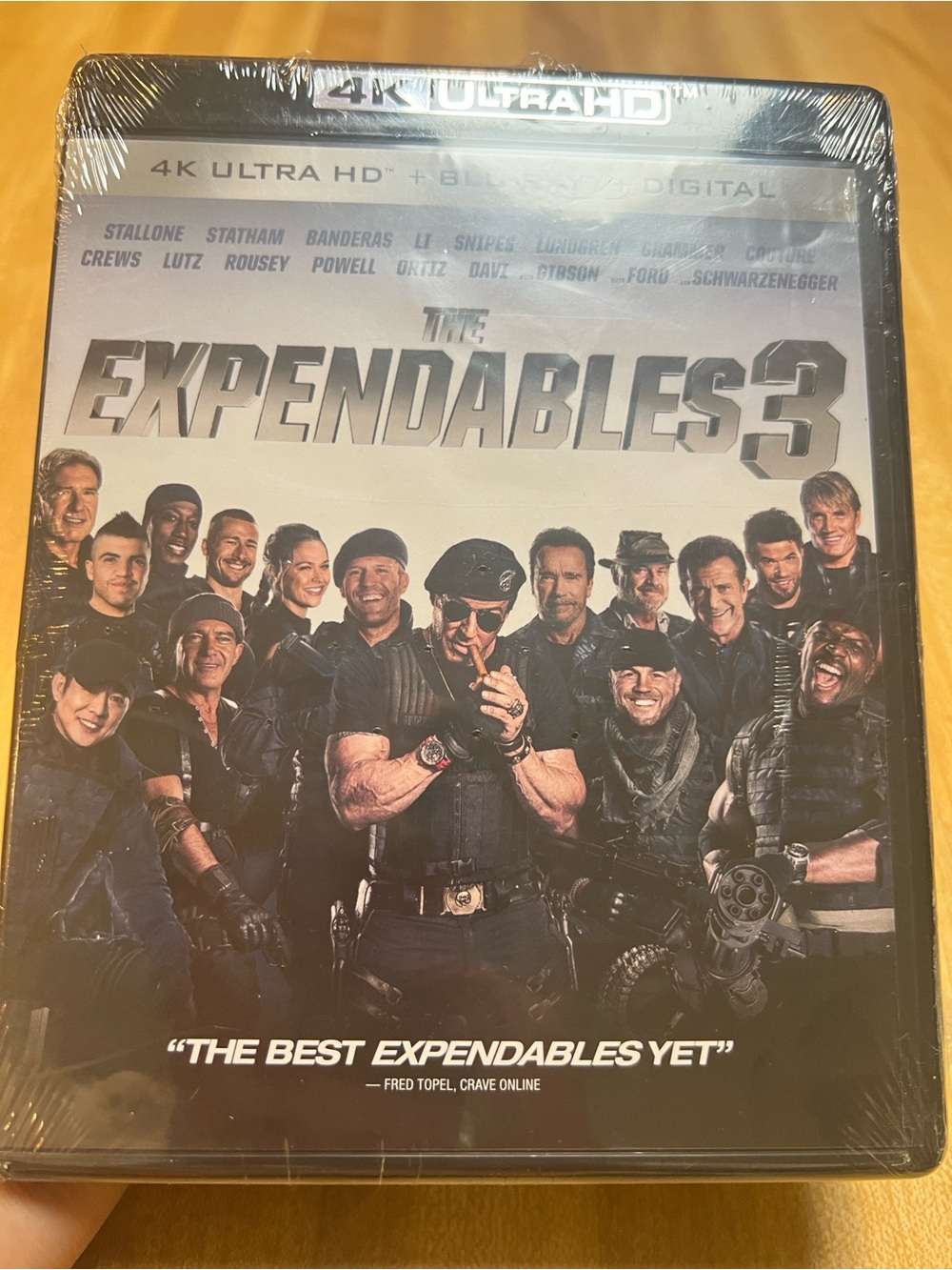 #3271*The Expendables 3 4K Ultra HD Blu-ray - Multi-Colored Cover